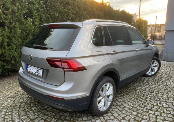 Volkswagen Tiguan cena 99900 przebieg: 81000, rok produkcji 2017 z Glinojeck małe 466